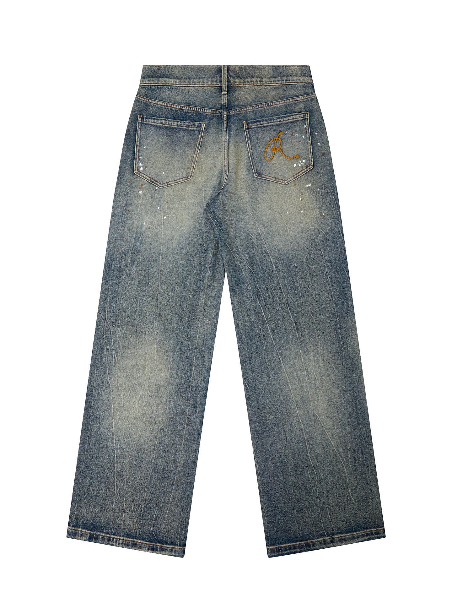 RECORDS INC. SLOUCHY JEANS INDIGO