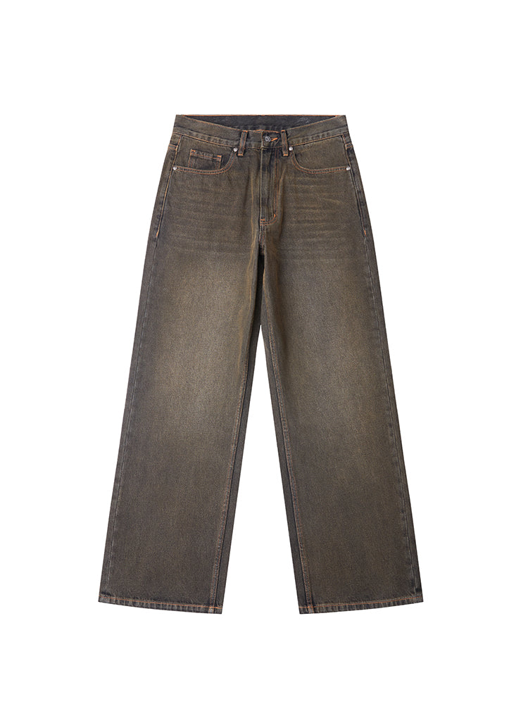 RECORDS INC. R01* Loose Straight-Leg Jean