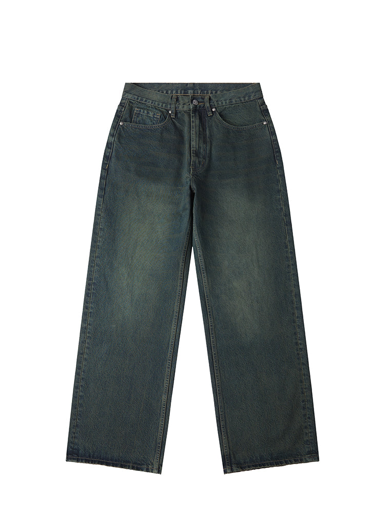 RECORDS INC. R01* Loose Straight-Leg Jean