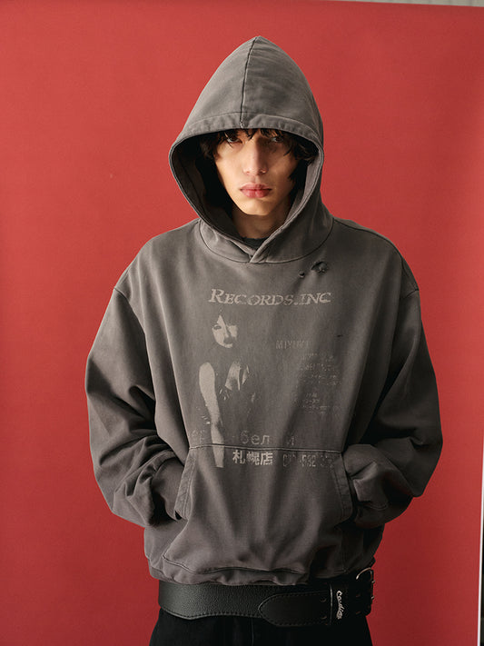 RECORDS INC. MIYUKI* Vintage Hoodie