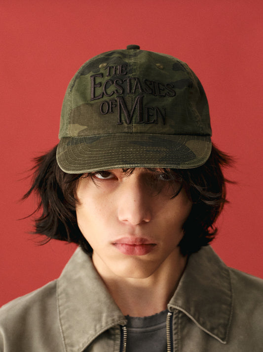 RECORDS INC. Fantasy Boyband* Camouflage Washed Embroidered Hat