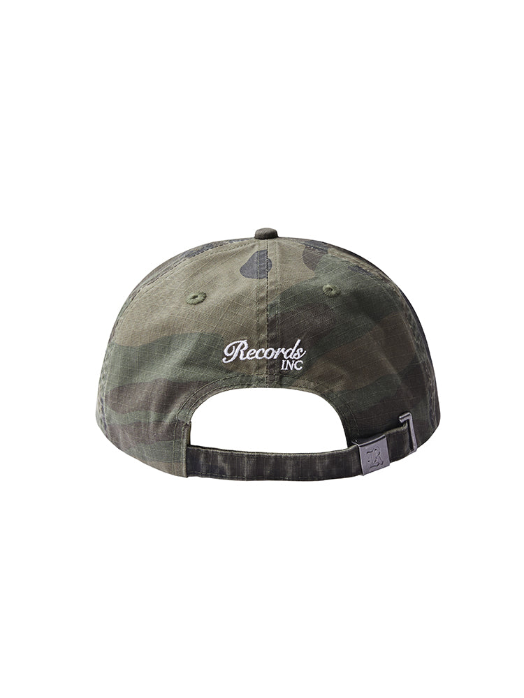 RECORDS INC. Fantasy Boyband* Camouflage Washed Embroidered Hat