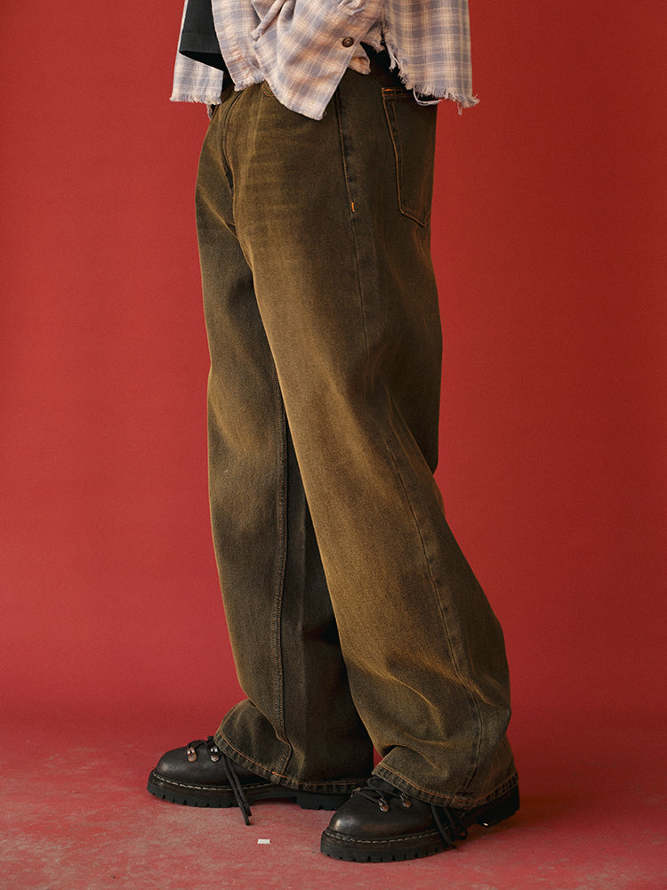 RECORDS INC. R01* Loose Straight-Leg Jean