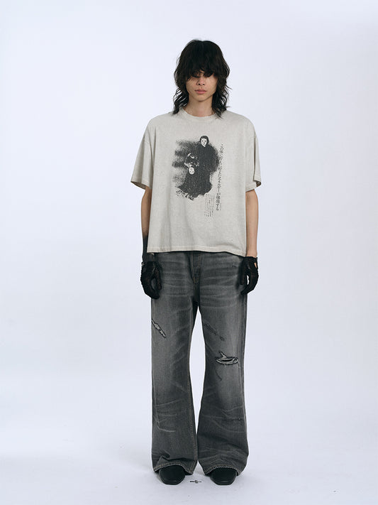 RECORDS INC. SAMURAI VINTAGE T-SHIRT