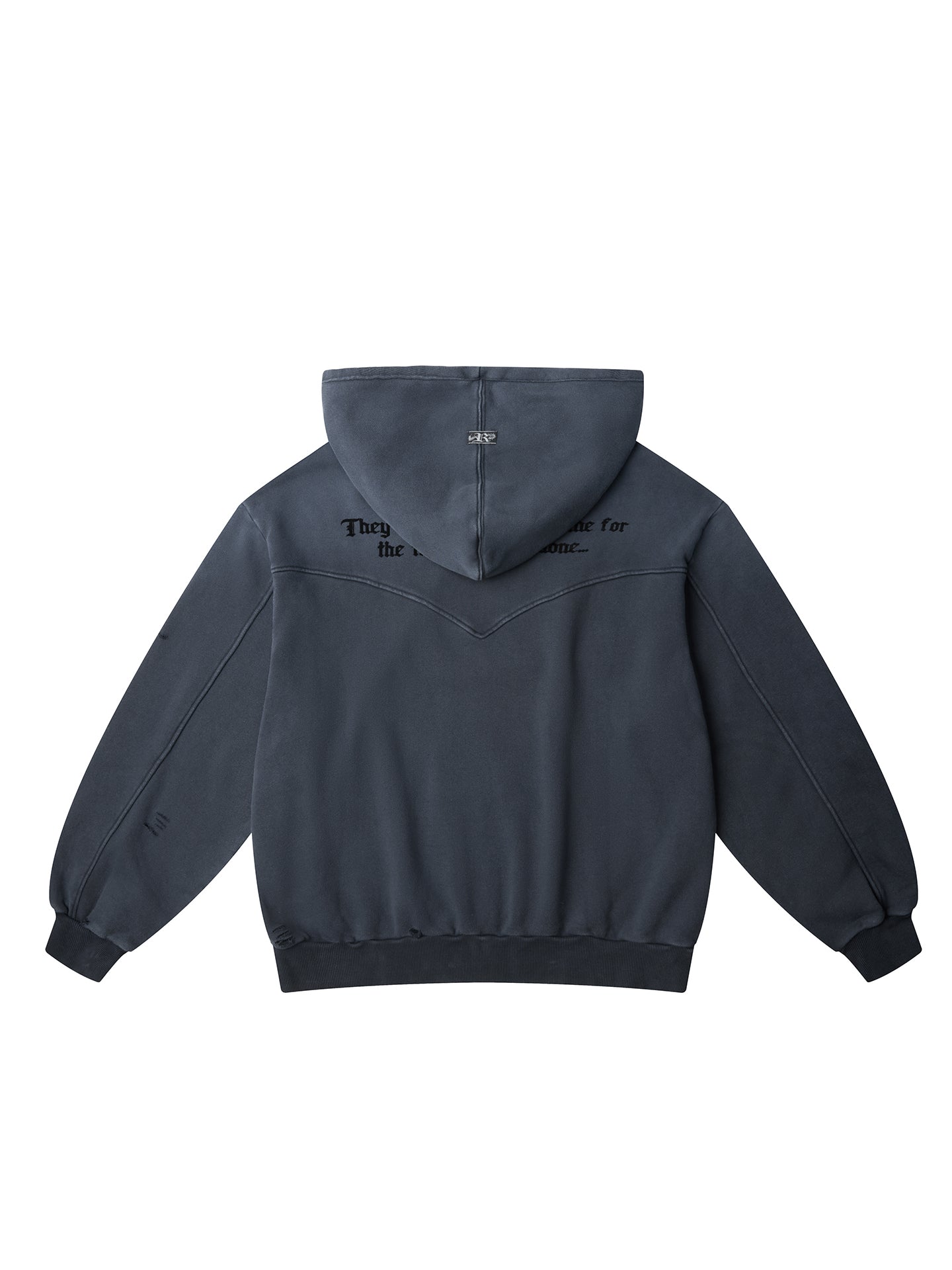 V NECK HOODIE VINTAGE RECORDS INC.