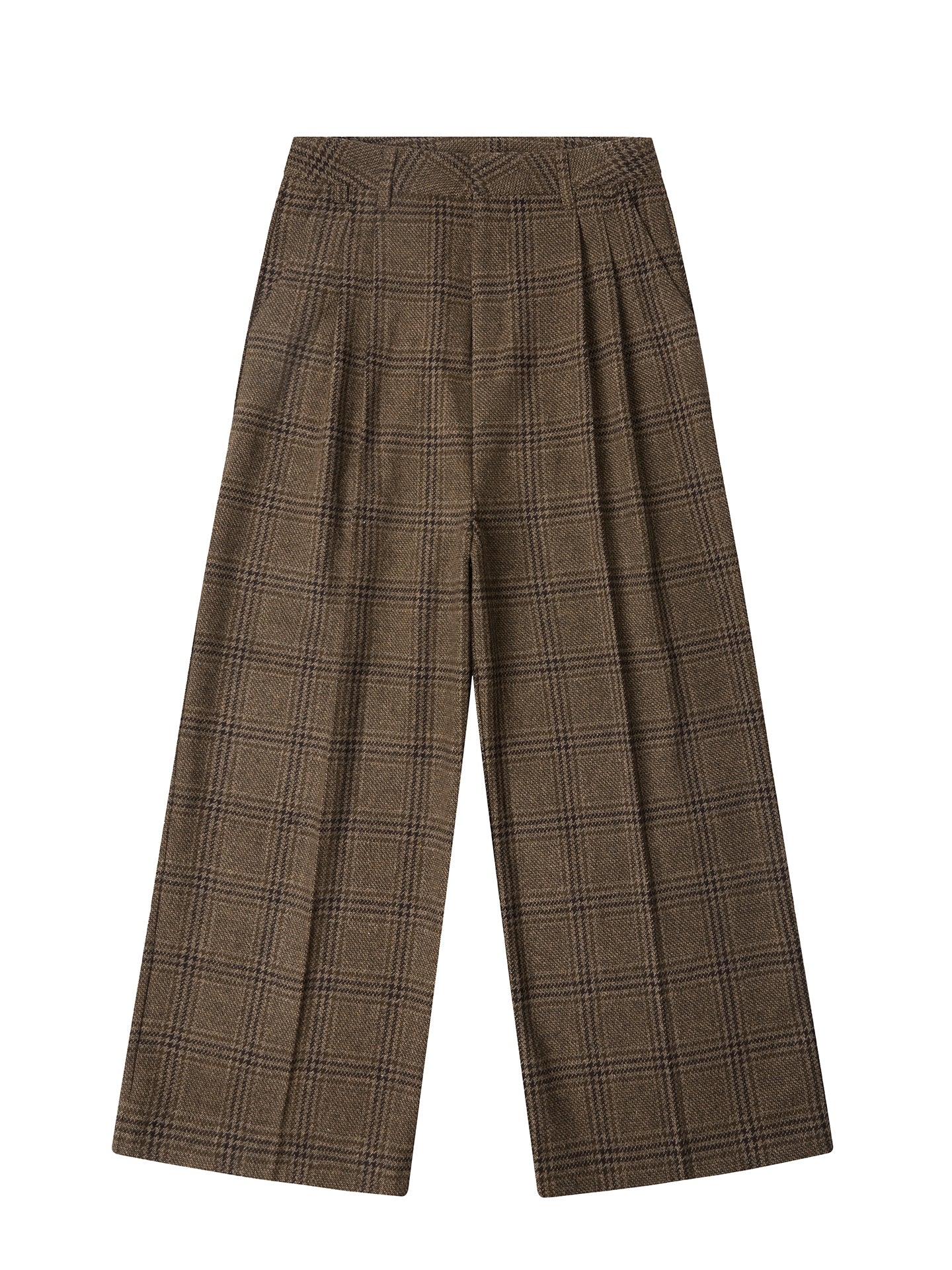 RECORDS INC. EZ-WOOL WIDE TROUSER