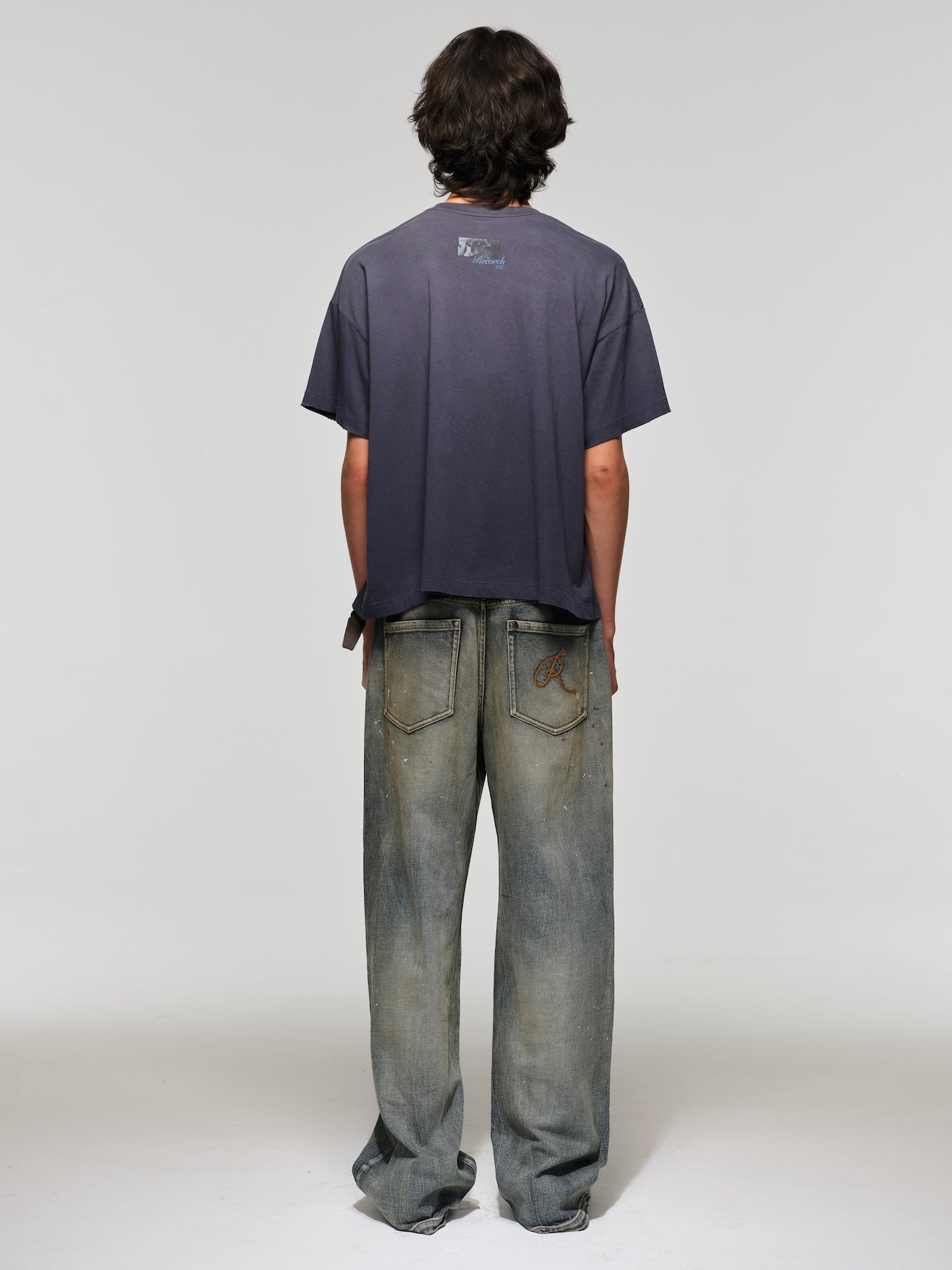 RECORDS INC. SLOUCHY JEANS INDIGO