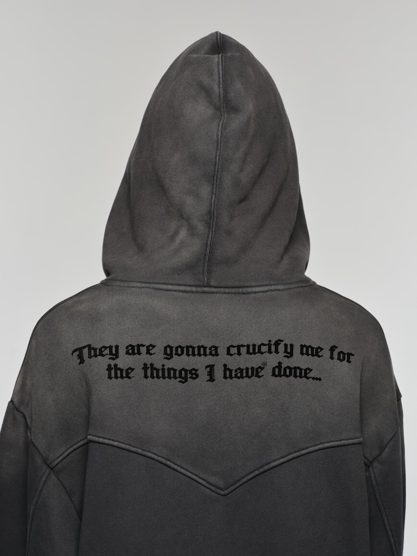 V NECK HOODIE VINTAGE RECORDS INC.