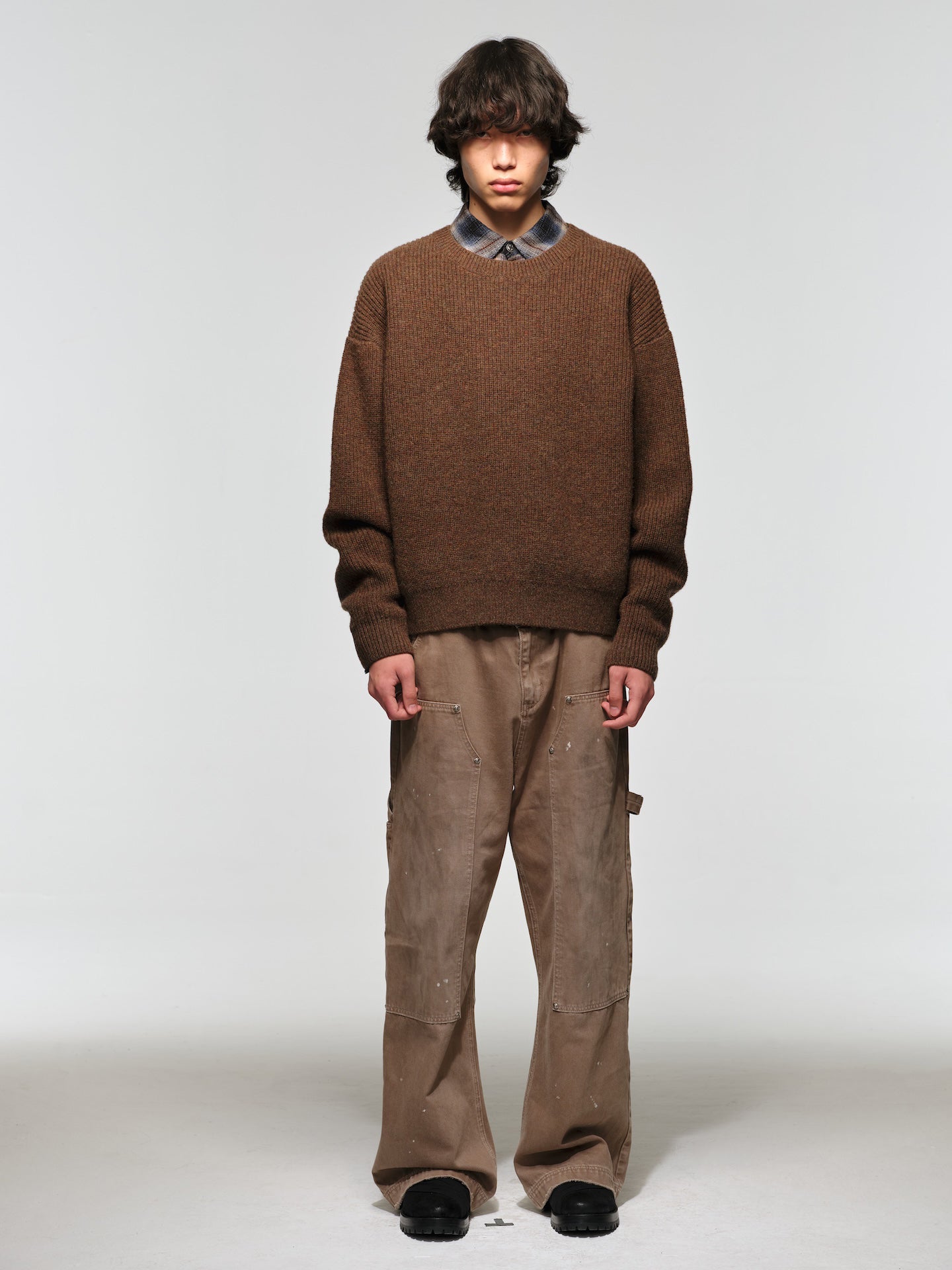 RECORDS INC. x ROCKSTEADY JUMBO WOOL SWEATER