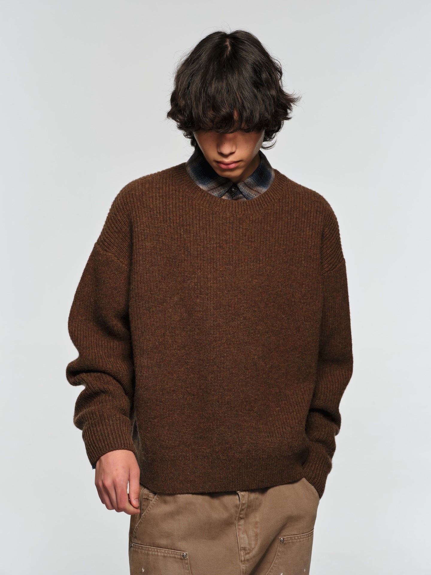 RECORDS INC. x ROCKSTEADY JUMBO WOOL SWEATER