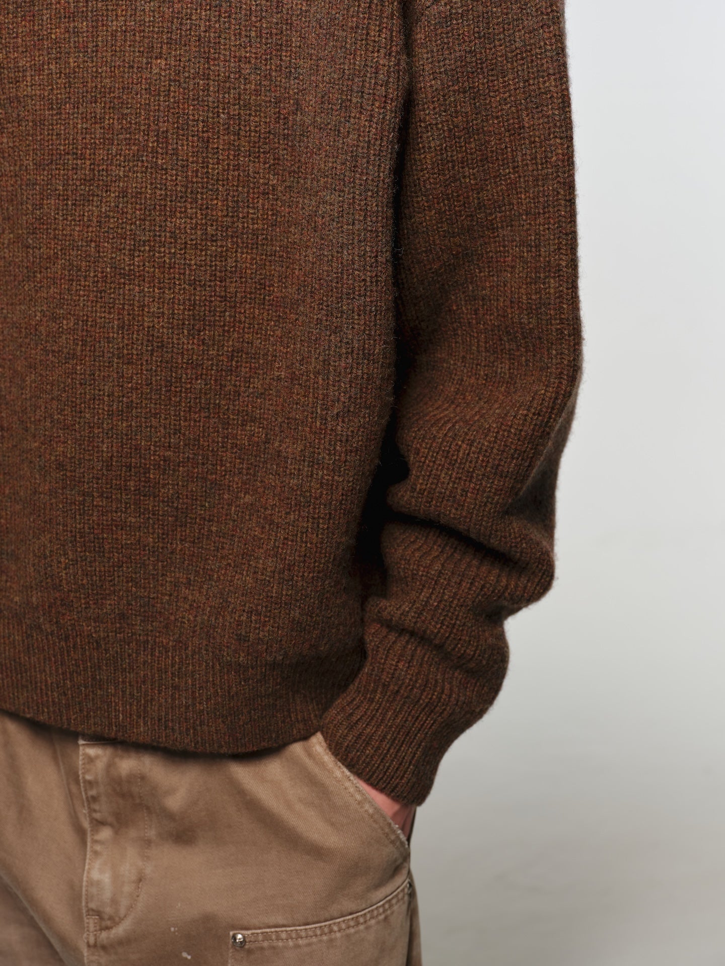 RECORDS INC. x ROCKSTEADY JUMBO WOOL SWEATER