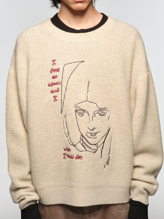 RECORDS INC. x ROCKSTEADY SELF-CARE SWEATER