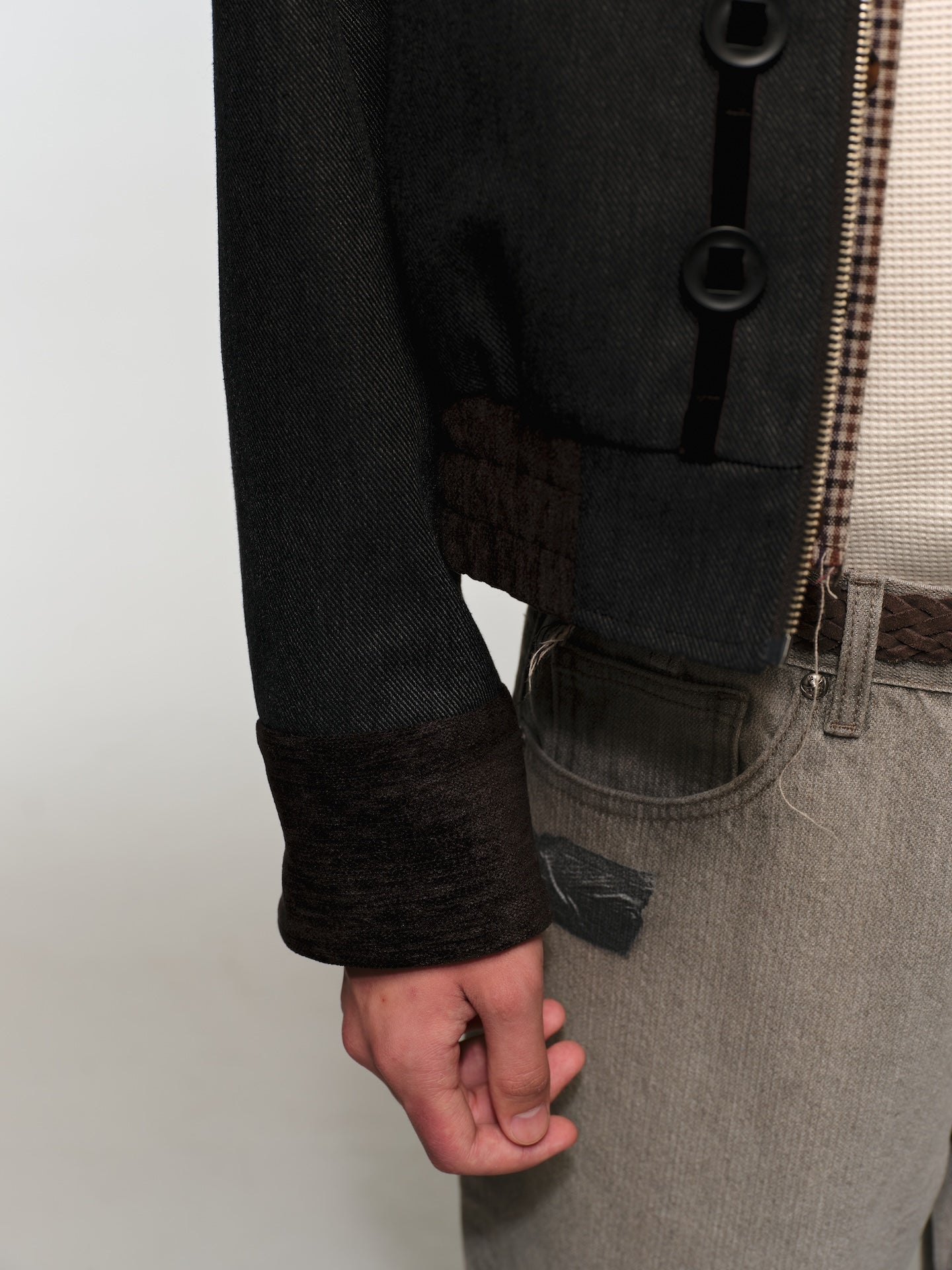 RECORDS INC. VELVET WESTERN JACKET