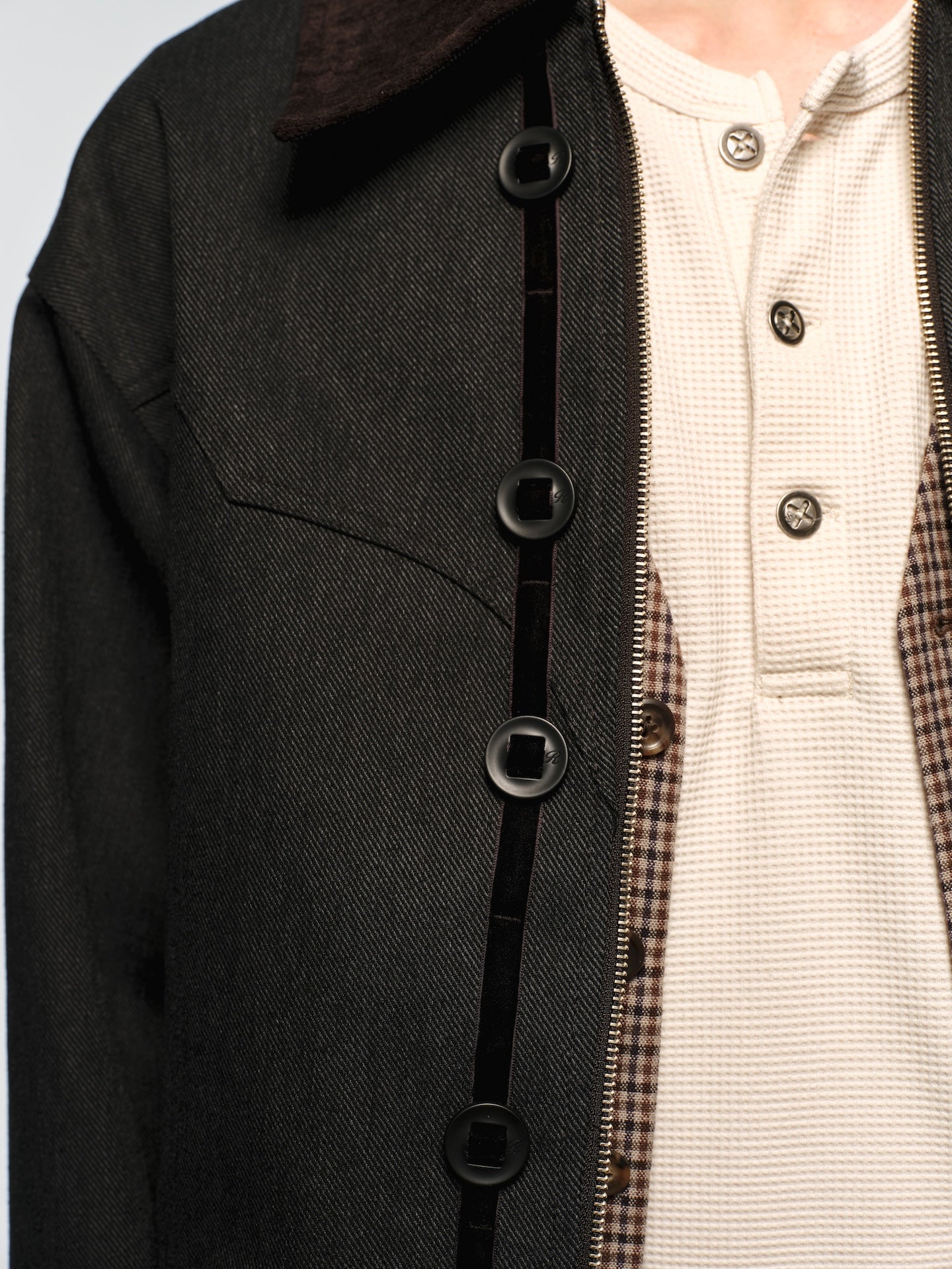 RECORDS INC. VELVET WESTERN JACKET